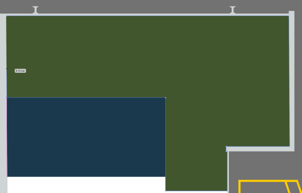 screen shot of a shape added around another shape